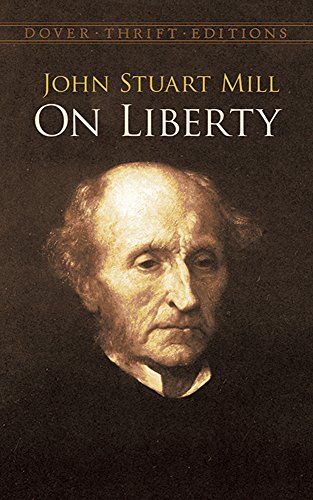 On Liberty by John Stuart Mill book cover